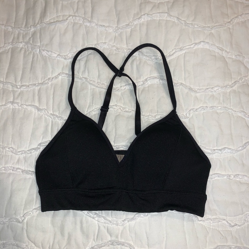 Athleta Black sports bra